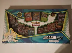 Pokemon Jirachi GX Collection Box TCG Trading Card Game 10 Packs NEW SEALED - Image 1