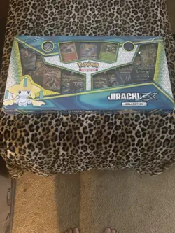 Pokemon Jirachi GX Collection Box TCG Trading Card Game 10 Packs NEW SEALED - Image 1