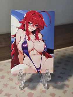 Rias Gremory High School DxD Card Waifu Goddess Card - Image 1