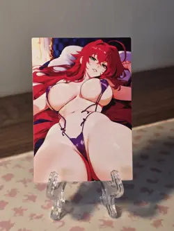 Rias Gremory High School DxD Card Waifu Goddess Card - Image 1
