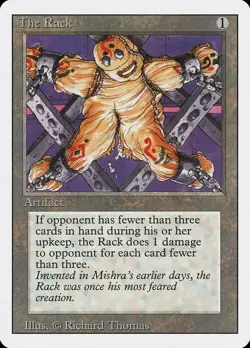MTG - The Rack - Revised Edition - X1 - (LP) - - Image 1