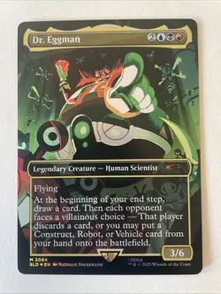 IN HAND - Dr. Eggman ✨NON-FOIL✨ Secret Lair x Sonic - NM Magic MTG - Image 1
