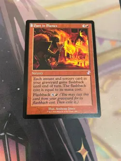 MTG - PAST IN FLAMES - TSR - NM - Image 1