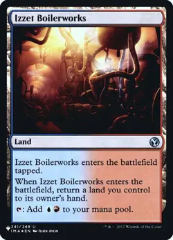 Izzet Boilerworks - Foil NM, English MTG The List - Image 1