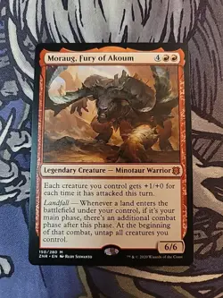 Moraug, Fury of Akoum MTG Zendikar Rising Non-foil - Image 1