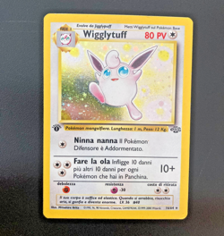 Pokemon Card Wigglytuff Holo 1a EDIZIONE 16/64 Jungle ITA italiano good GD - Image 1