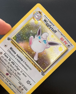 Pokemon Card Wigglytuff Holo 1a EDIZIONE 16/64 Jungle ITA italiano good GD - Image 3