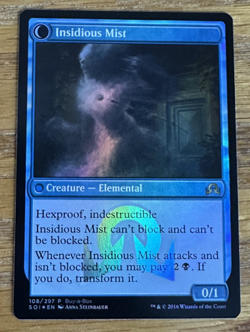 MTG Shadows Over Innistrad, Elusive Tormentor Promo Buy Box-- Light Played Foil - Image 2