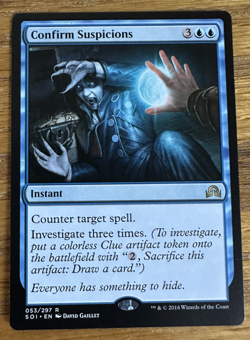MTG Shadows Over Innistrad, Confirm Suspicions -- Light Played - Image 1