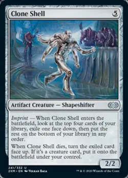 Clone Shell -Foil Near Mint MTG Double Masters - Image 1