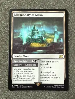 MTG Midgar, City of Mako Final Fantasy R 0286 Non-foil - Image 1