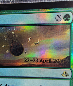 2017 MTG Amonkhet Heaven & Earth 224/269 Pre-Release Promo Foil Raw NM - Image 3
