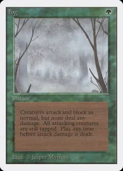 MTG - Fog - Unlimited Edition - X1 - (LP) - - Image 1