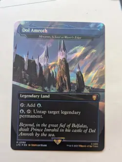 Dol Amroth - Minamo, School at Water's Edge Surge Foil LOTR MTG - Image 1