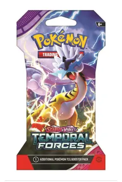 Pokemon Temporal Forces Sleeved Booster Pack (1 Pack) Random Pack Art. - Image 3