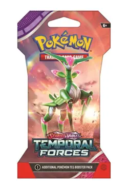 Pokemon Temporal Forces Sleeved Booster Pack (1 Pack) Random Pack Art. - Image 4