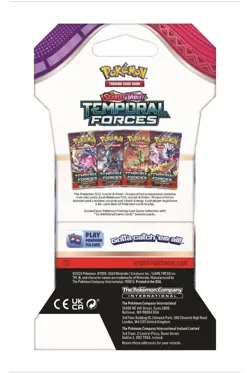 Pokemon Temporal Forces Sleeved Booster Pack (1 Pack) Random Pack Art. - Image 5