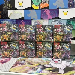 8 Pokemon TCG SV Paldean Fates Booster Bundles - Image 1