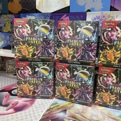 8 Pokemon TCG SV Paldean Fates Booster Bundles - Image 2
