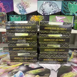 8 Pokemon TCG SV Paldean Fates Booster Bundles - Image 5