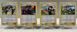 TAG TEAM Pokemon TCG Trainer Lot (4)- Cosmic Eclipse (2019)- Near Mint! - Image 1