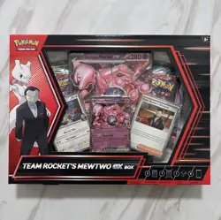 Team Rocket Mewtwo EX Premium Collection Box Pokemon Destined Rivals New ✅ - Image 1