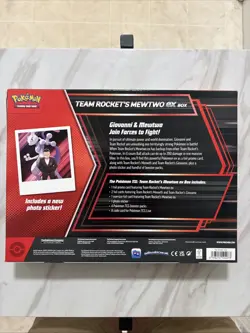 Team Rocket Mewtwo EX Premium Collection Box Pokemon Destined Rivals New ✅ - Image 3