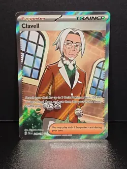 Clavell - 249/193 - Pokemon TCG Paldea Evolved (2023) - NM - Full Art - HOLO - Image 3