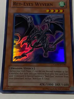 Yugioh Red-Eyes Wyvern Super Rare GX06-EN002 - Image 2