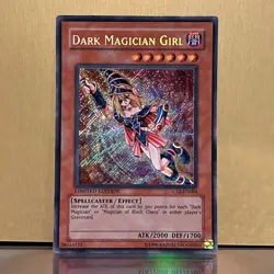YuGiOh • Dark Magician Girl • Secret Rare 2005 Collectors Tin • CT2-EN004 • MP - Image 1
