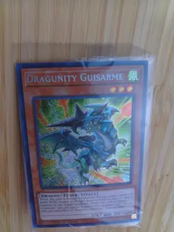 YuGiOh! - Dragunity Guisarme HAC1-EN172 Secret Rare Limited Edition Mint Sealed - Image 3