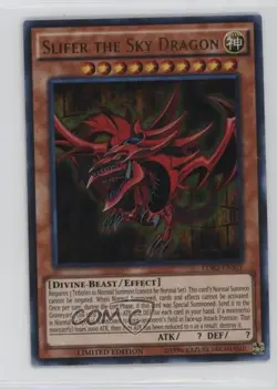 Slifer the Sky Dragon 1st Ed. YuGiOh Legendary Decks II - Collector's Set 0th4 - Image 1