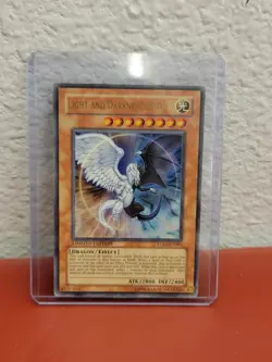 YUGIOH LIGHT END DARKNESS DRAGON ULTRA RARE -EN001 - Image 1
