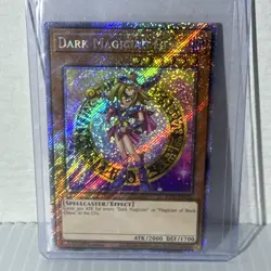 Yugioh! Dark Magician Girl (B) - RA03-EN123 - Platinum Secret Rare - 1st Edition - Image 1