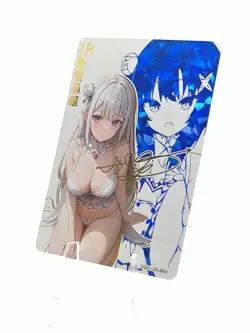 Emilia - Re:Zero - ZR Card - Custom Set - Girl Story 2 - Image 3