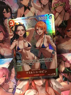 Waifu Cards Nami Nico Robin Yamato One Piece Anime Card Goddess Story CCG - Image 2