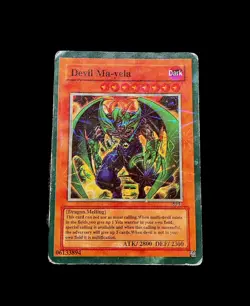 Yu-Gi-Oh Devil Ma-yela 1st Edition RARE Card . Holographic. 554 - Image 1
