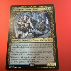 MTG Magic The Gathering Grimgrin, Corpse-Born MUL Mythic Zombie Dimir Commander - Image 1