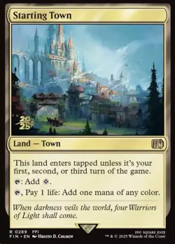Starting Town Final Fantasy Foil - Image 1
