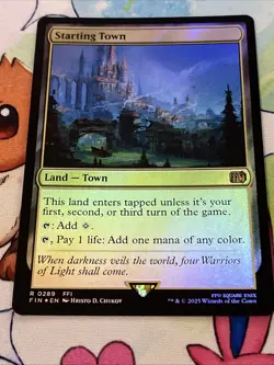 Starting Town Final Fantasy Foil - Image 1