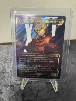 Joshua, Phoenix's Dominant (Borderless) (Surge Foil) Final Fantasy Foil - Image 1