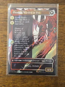 Joshua, Phoenix's Dominant (Borderless) (Surge Foil) Final Fantasy Foil - Image 2