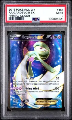 Pokemon PSA 9 Gardevoir Ex #155 Full Art Primal Clash 2015 English - Image 2