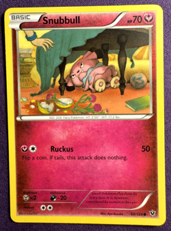 Snubbull 68/124 Common - XY Fates Collide - Pokemon TCG Card - Image 1