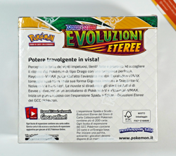 Pokemon Booster Box Spada & Scudo Evoluzioni Eteree Sealed 2021 Italiano - Image 2