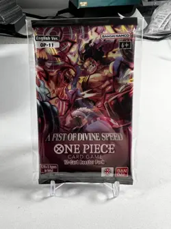 Fresh A Fist Of Divine Speed Booster PACK One Piece Card Game OP-11 English OP11 - Image 4