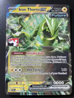 Iron Thorns Ex Pokemon Play! Prize Pack Series 6 Promo Card NM - Image 1