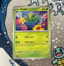 Oddish SVP102 Black Star Promo Scarlet & Violet Pokemon Card 2023 NM - Image 1