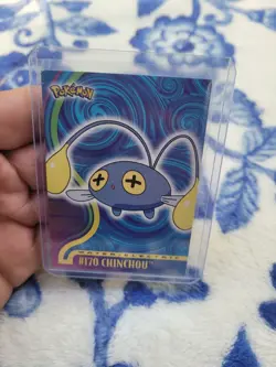 LP Pokemon Topps Vantage Chinchou Card 170 - Image 1