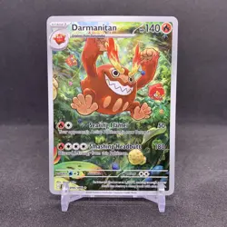 Darmanitan Black Bolt Illustration Rare Holo 098/086 Pokemon TCG Card NM - Image 1